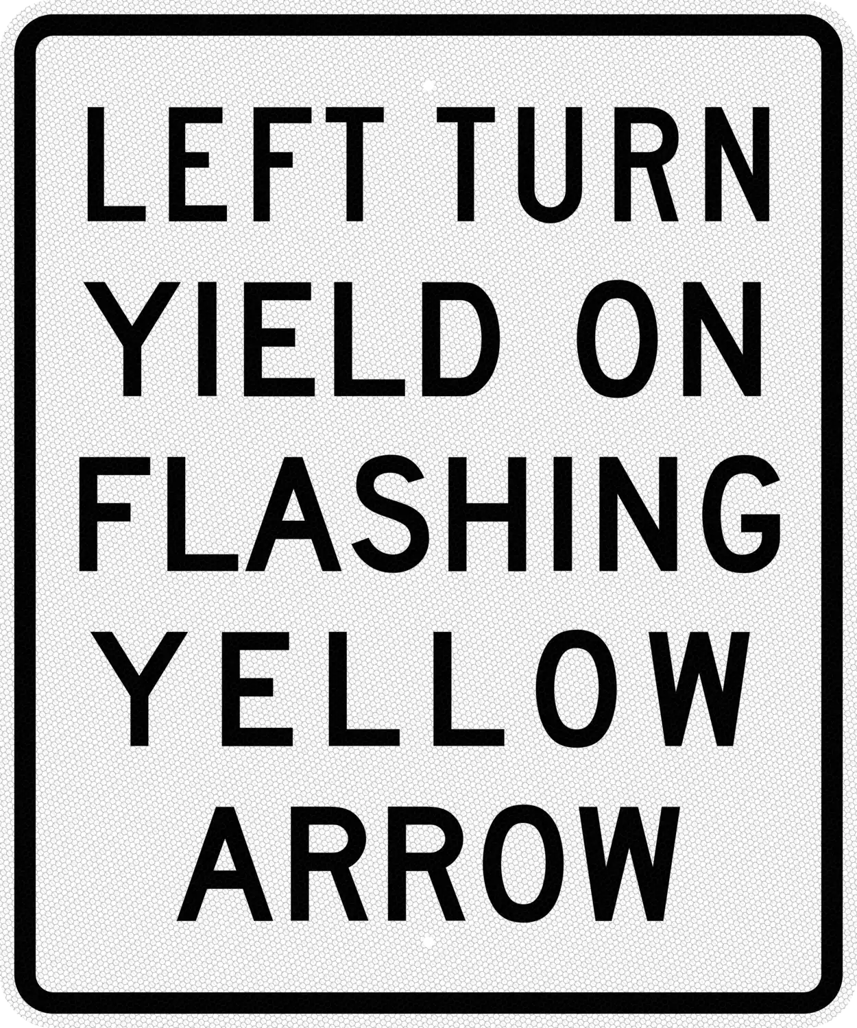R10-12a 30x36 sign, front view