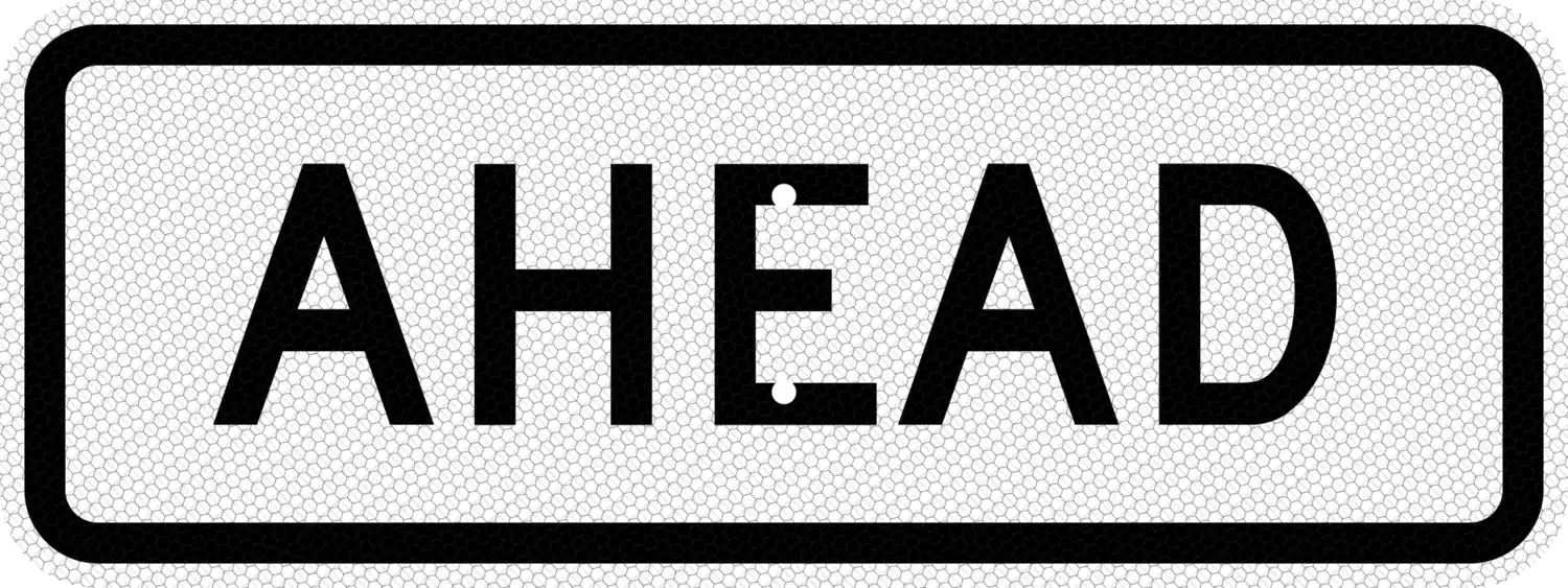 R3-17aP 24x9 sign, front view