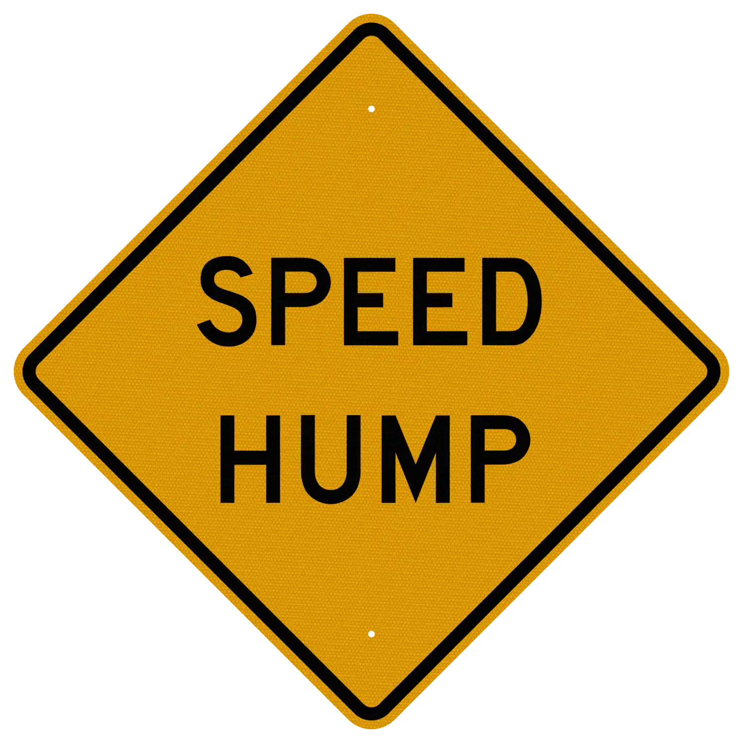 W17-1 30x30 sign, front view