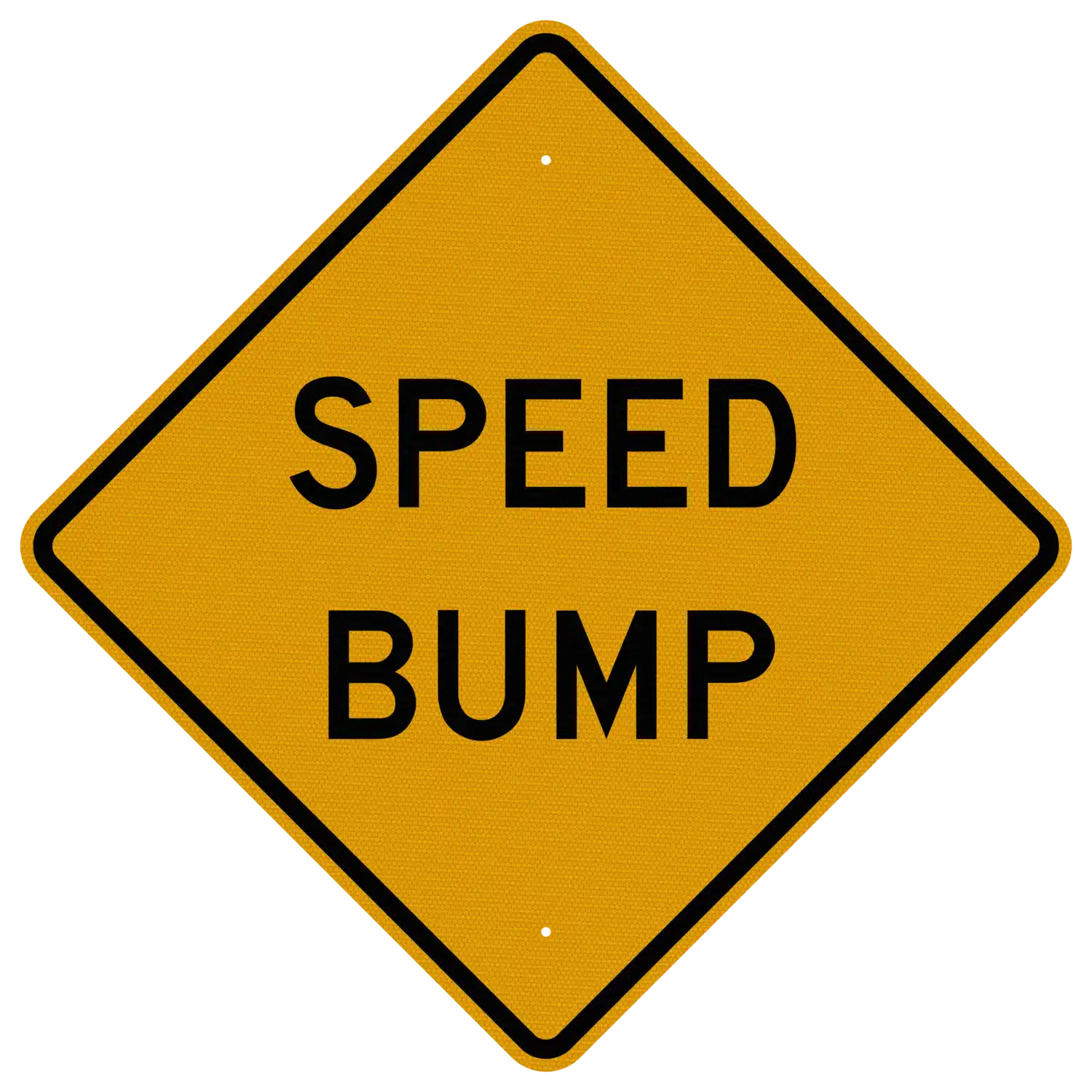 W17-1M 30x30 sign, front view