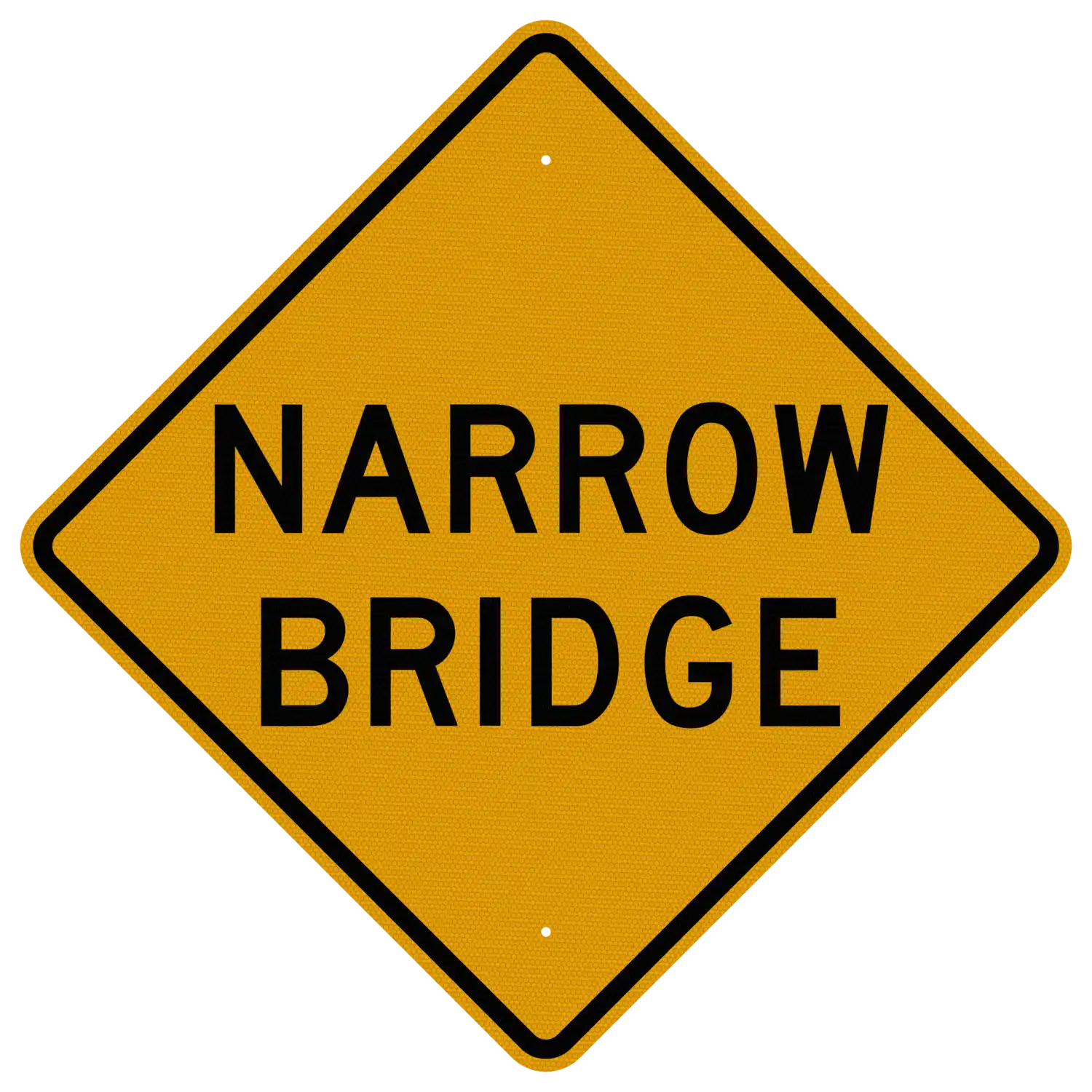 W5-2 30x30 sign, front view