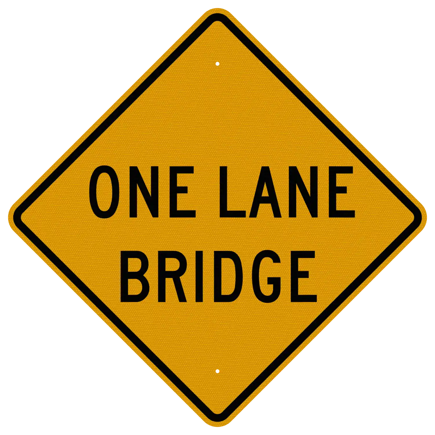 W5-3 30x30 sign, front view