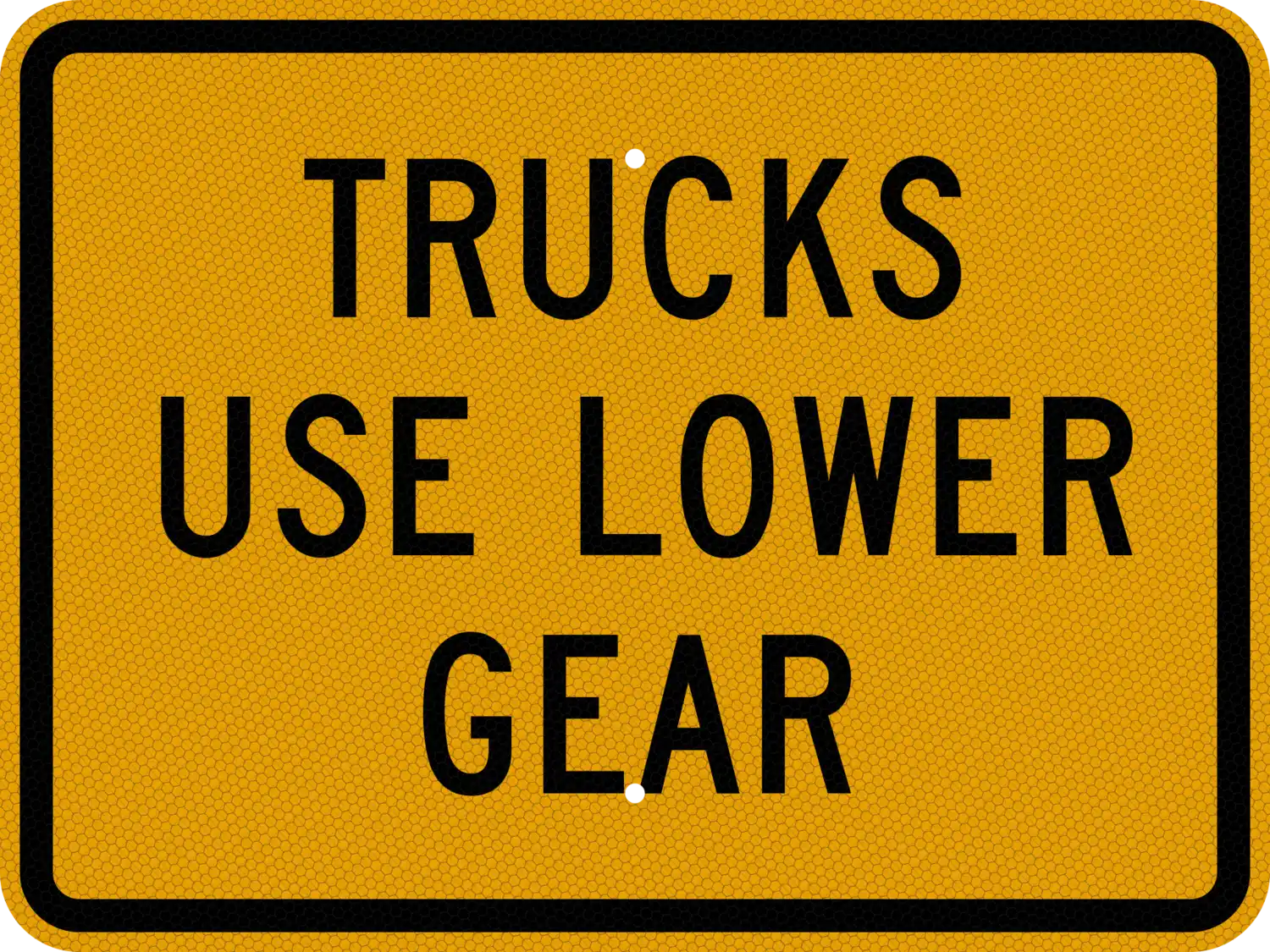 W7-2bP 24x18 sign, front view