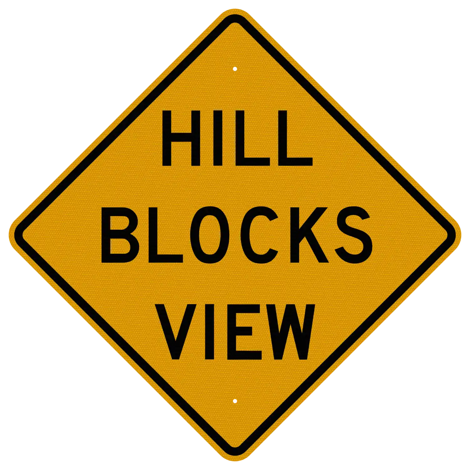 W7-6 30x30 sign, front view