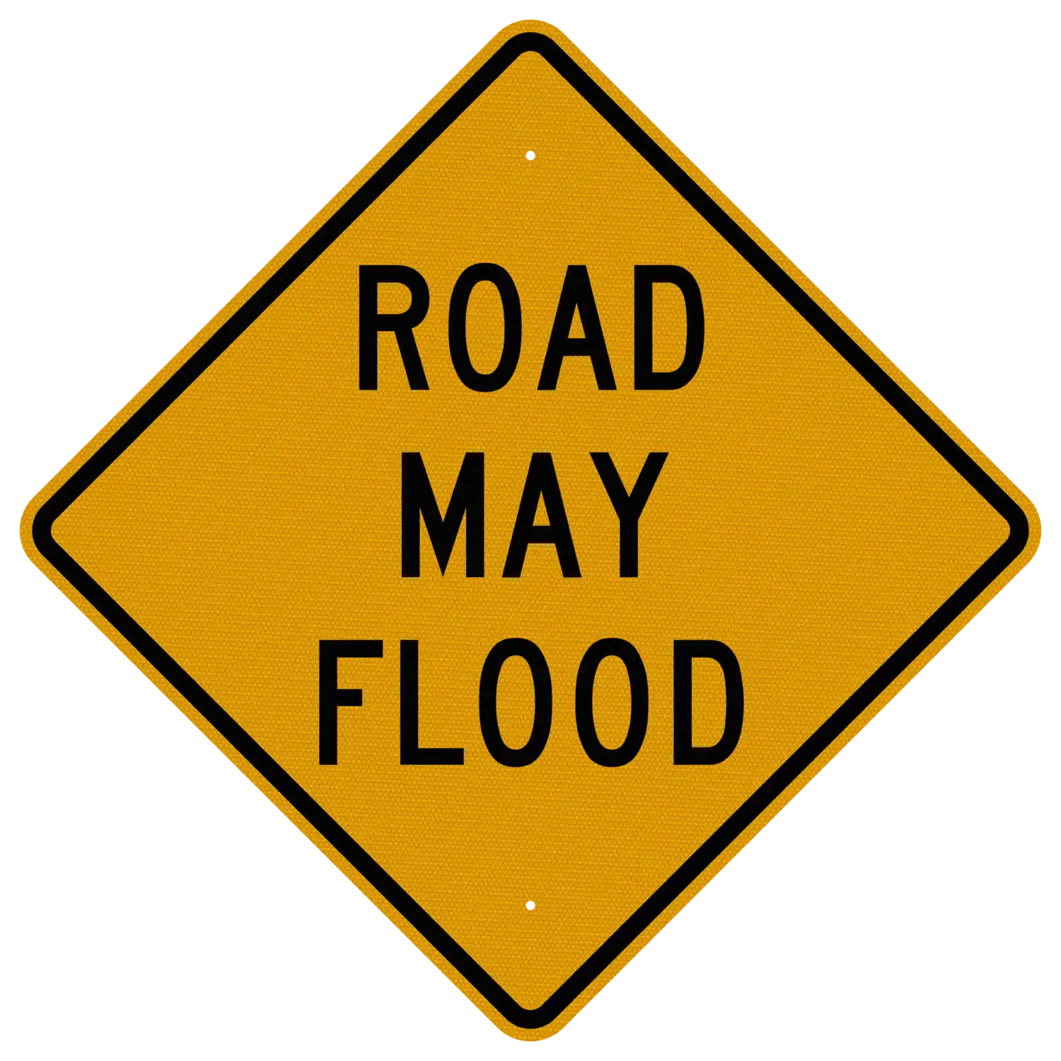 W8-18 30x30 sign, front view