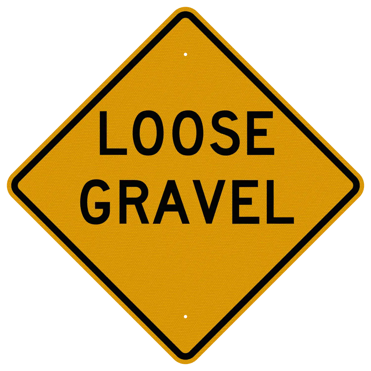 W8-7 30x30 sign, front view
