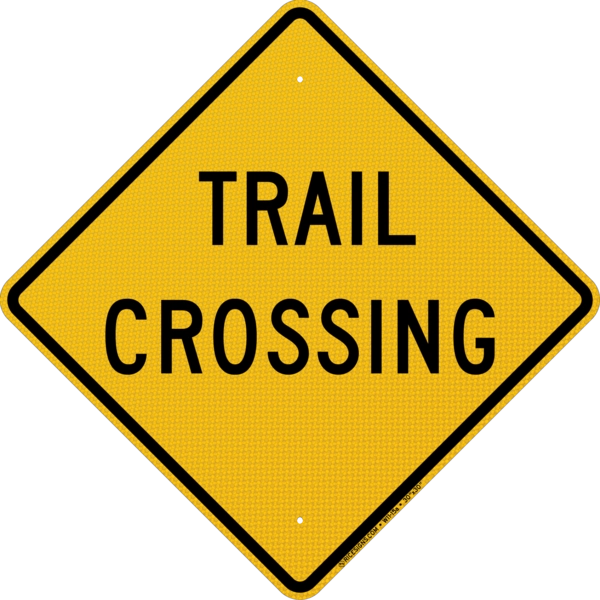 Trail Crossing Sign