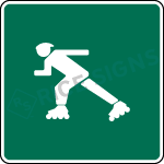 Skaters Permitted Sign