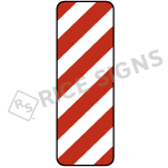 Right Stripe Red Object Marker