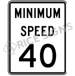 Minimum Speed