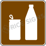 Cans Or Bottles Sign