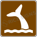 Whale Viewing Sign