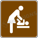 Baby Changing Station (womens Room) Sign