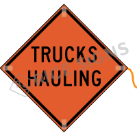 Truck Rollover Sign