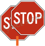 Stop Paddle Signs