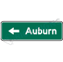 Destination With Arrow Signs