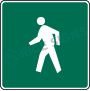 Pedestrians Permitted Signs