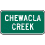 Creek Marker Signs