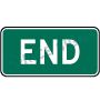 End Auxiliary Signs