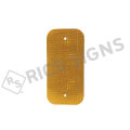 Yellow Vertical Object Marker