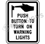 Crosswalk Push Button Style 5 Signs