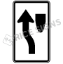 Keep Left Symbol Signs