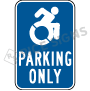 Accessible Parking Only Signs