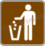 Litter Receptacle Signs