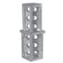 Post to Post Surface Mount Breakaway Coupler for Square Sign Posts