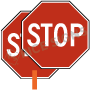 Stop Paddle Signs