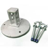 Surface Mount Breakaway Coupler for Square Sign Posts