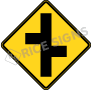 Offset Sideroads Right And Left Signs