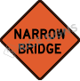 Narrow Bridge Signs