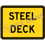 Steel Deck Signs