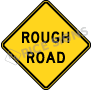 Rough Road Signs