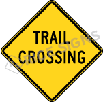 Trail Crossing Signs