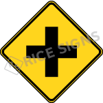 Cross Road Signs | W2-1 | Rice Signs