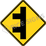 Two Sideroads Left Sign