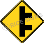 Two Sideroads Right Sign